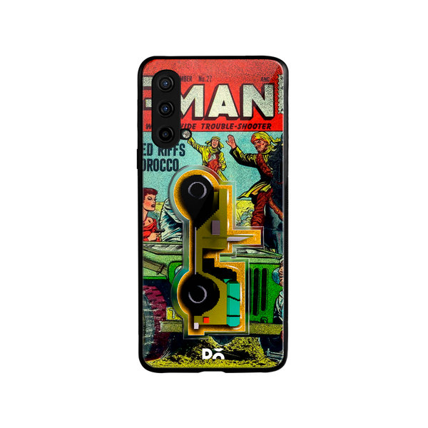 

DailyObjects Battle Jeep Glass Case Cover For OnePlus Nord CE