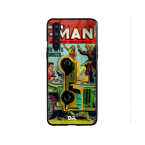 

DailyObjects Battle Jeep Glass Case Cover For OnePlus Nord