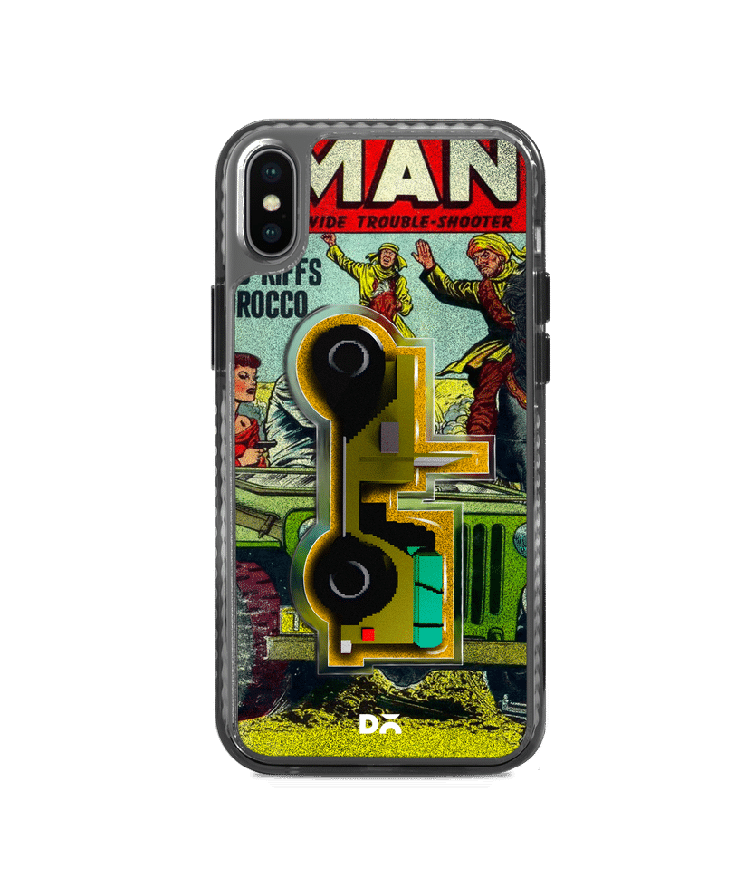 DailyObjects Battle Jeep Stride 2.0 Case Cover For iPhone XS