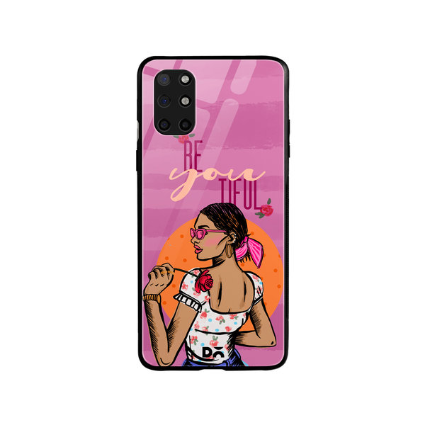 

DailyObjects Be You Tiful Glass Case Cover For OnePlus 8T