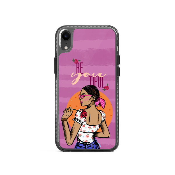 

DailyObjects Be You Tiful Stride 2.0 Case Cover For iPhone XR