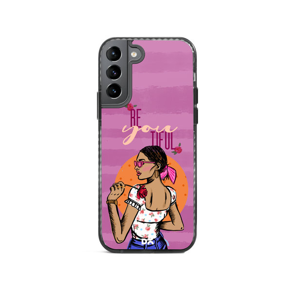 

DailyObjects Be You Tiful Stride 2.0 Case Cover For Samsung Galaxy S22