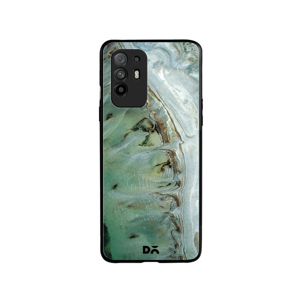 

DailyObjects Beach Marble Glass Case Cover For Oppo F19 Pro Plus