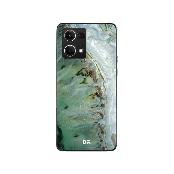 

DailyObjects Beach Marble Glass Case Cover For Oppo F21 Pro