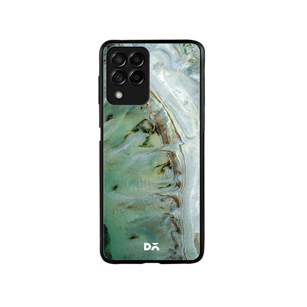 

DailyObjects Beach Marble Glass Case Cover For Samsung Galaxy M53