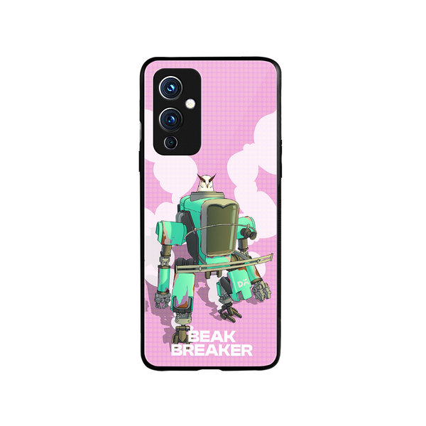 

DailyObjects Beak Breaker Glass Case Cover For OnePlus 9