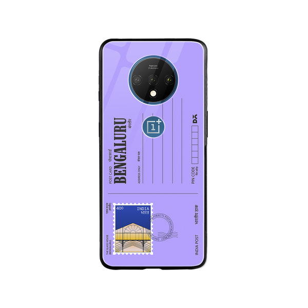 

DailyObjects Bengaluru Glass House Postcard Glass Case Cover For OnePlus 7T