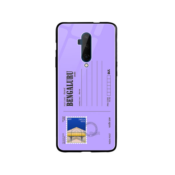 

DailyObjects Bengaluru Glass House Postcard Glass Case Cover For OnePlus 7T Pro