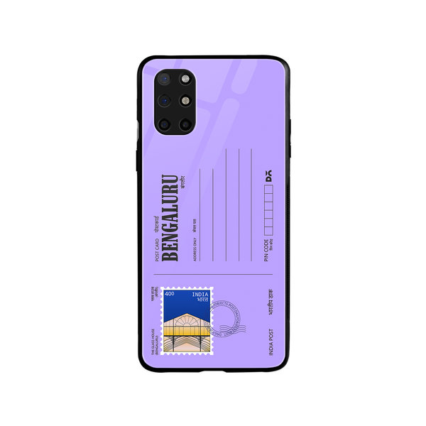 

DailyObjects Bengaluru Glass House Postcard Glass Case Cover For OnePlus 8T