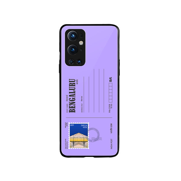 

DailyObjects Bengaluru Glass House Postcard Glass Case Cover For OnePlus 9 Pro