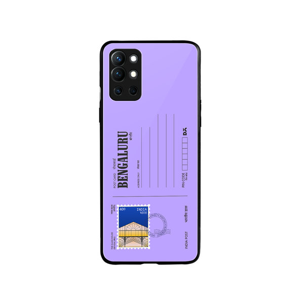 

DailyObjects Bengaluru Glass House Postcard Glass Case Cover For OnePlus 9R