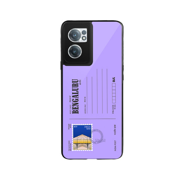 

DailyObjects Bengaluru Glass House Postcard Glass Case Cover For OnePlus Nord CE 2