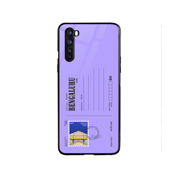 

DailyObjects Bengaluru Glass House Postcard Glass Case Cover For OnePlus Nord