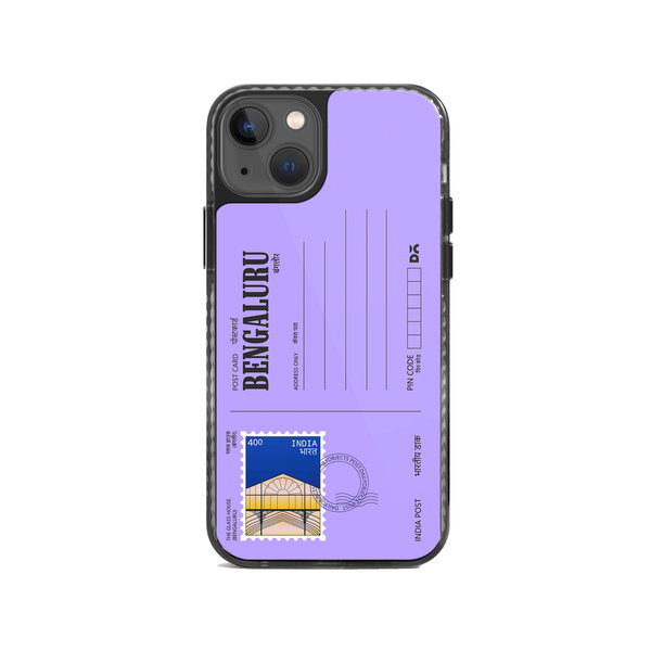 

DailyObjects Bengaluru Glass House Postcard Stride 2.0 Case Cover For iPhone 15 Plus