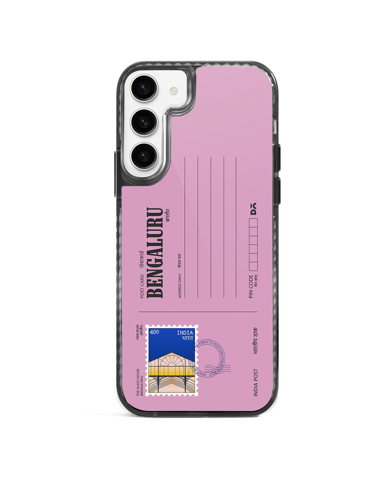 Bengaluru Glass House Postcard Stride 2.0 Case Cover For Samsung Galaxy S23 Plus