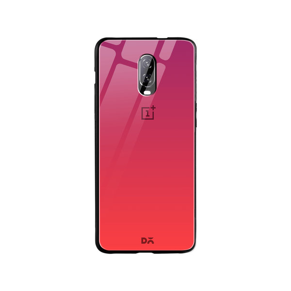 DailyObjects Berry Gradient Glass Case Cover For OnePlus 7