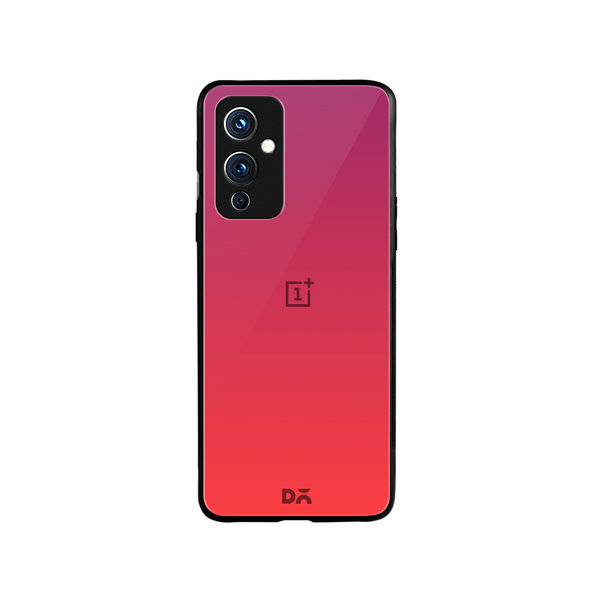 

DailyObjects Berry Gradient Glass Case Cover For OnePlus 9