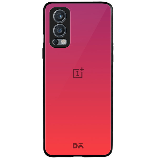 

DailyObjects Berry Gradient Glass Case Cover For OnePlus Nord 2