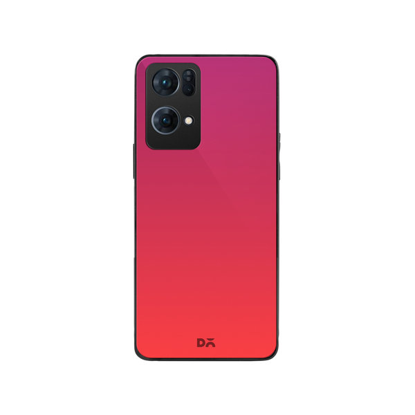 

DailyObjects Berry Gradient Glass Case Cover For Oppo Reno 7 Pro