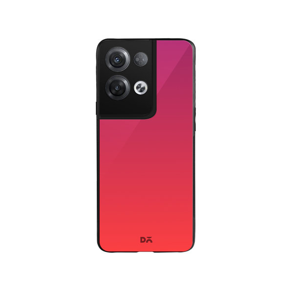 DailyObjects Berry Gradient Glass Case Cover For Oppo Reno 8 Pro Plus