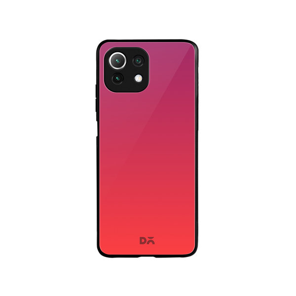 

DailyObjects Berry Gradient Glass Case Cover For Xiaomi Mi 11 Lite