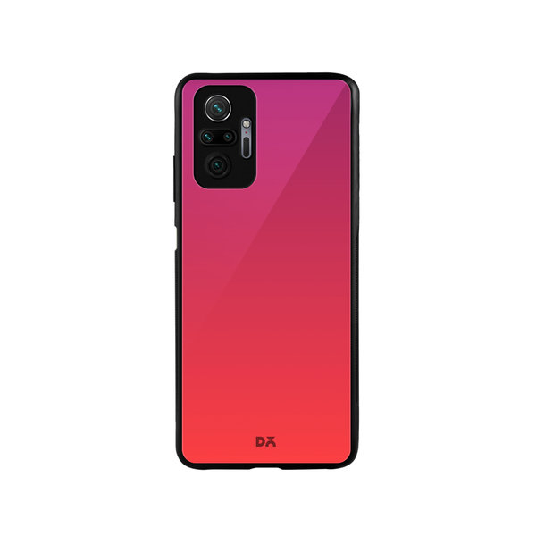 

DailyObjects Berry Gradient Glass Case Cover For Xiaomi Redmi Note 10 Pro