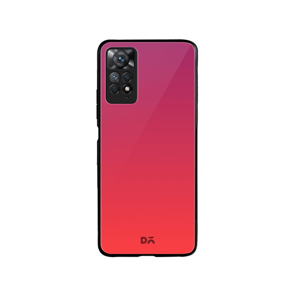 

DailyObjects Berry Gradient Glass Case Cover For Xiaomi Redmi Note 11 Pro