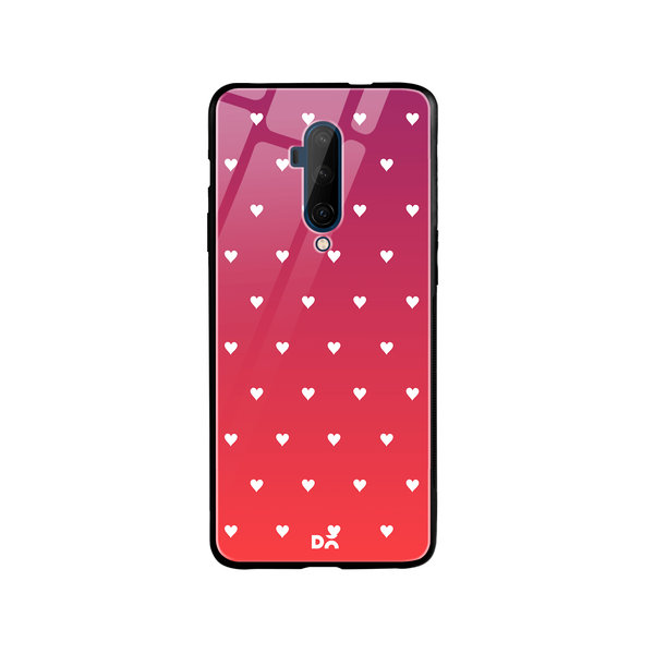

DailyObjects Berry Hearts Glass Case Cover For OnePlus 7T Pro