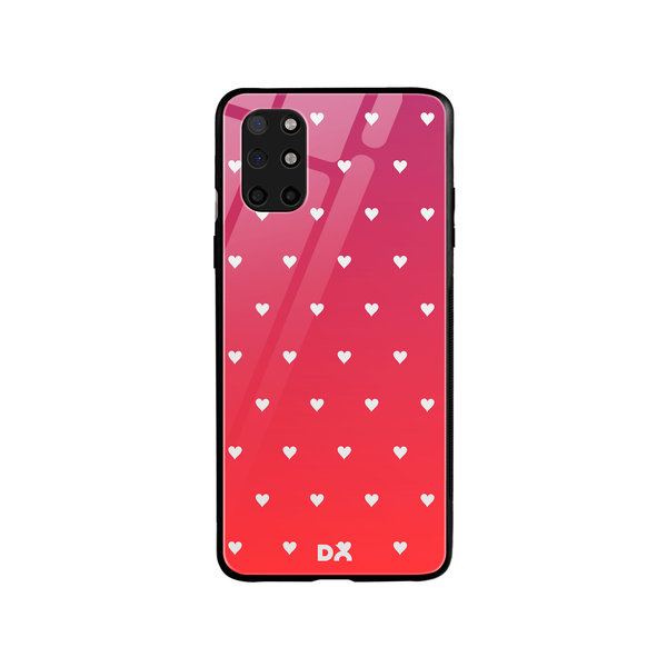 

DailyObjects Berry Hearts Glass Case Cover For OnePlus 8T