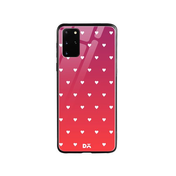 

DailyObjects Berry Hearts Glass Case Cover For Samsung Galaxy S20 Plus