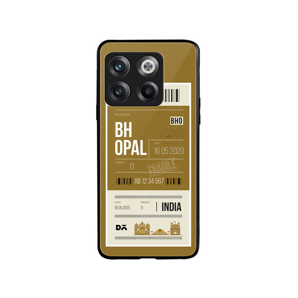 

DailyObjects Bhopal City Tag Glass Case Cover For OnePlus 10T