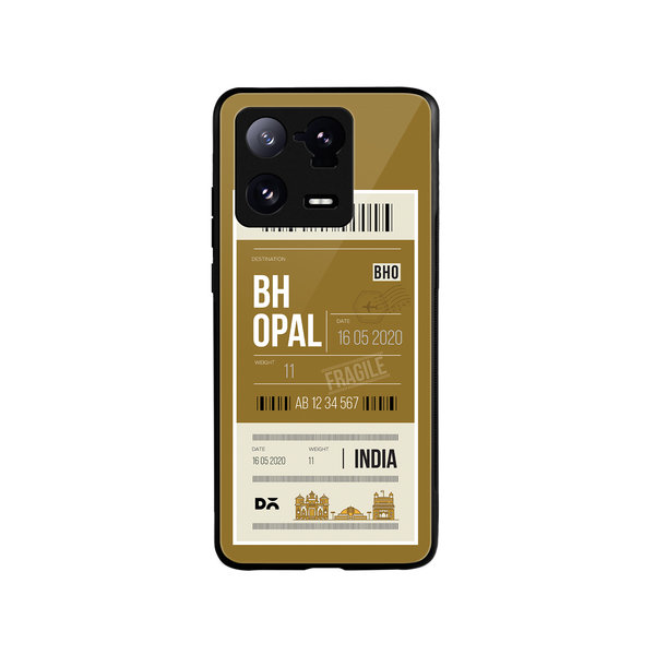 

DailyObjects Bhopal City Tag Glass Case Cover For Xiaomi 13 Pro