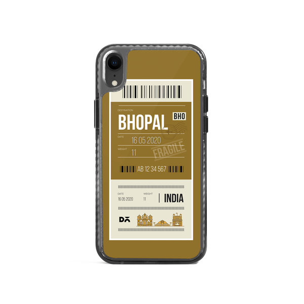 

DailyObjects Bhopal City Tag Stride 2.0 Case Cover For iPhone XR