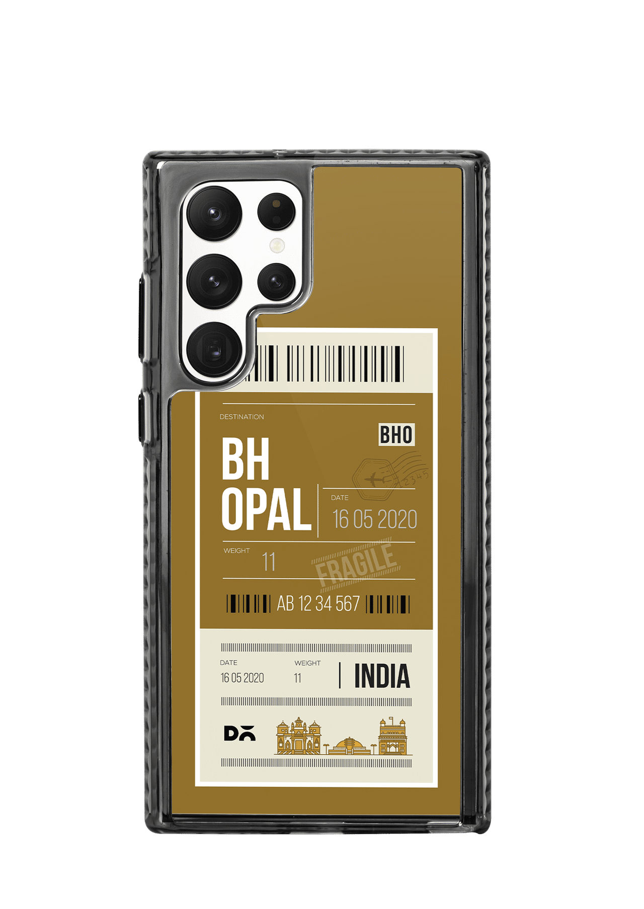 Bhopal City Tag Stride 2.0 Case Cover For Samsung Galaxy S23 Ultra
