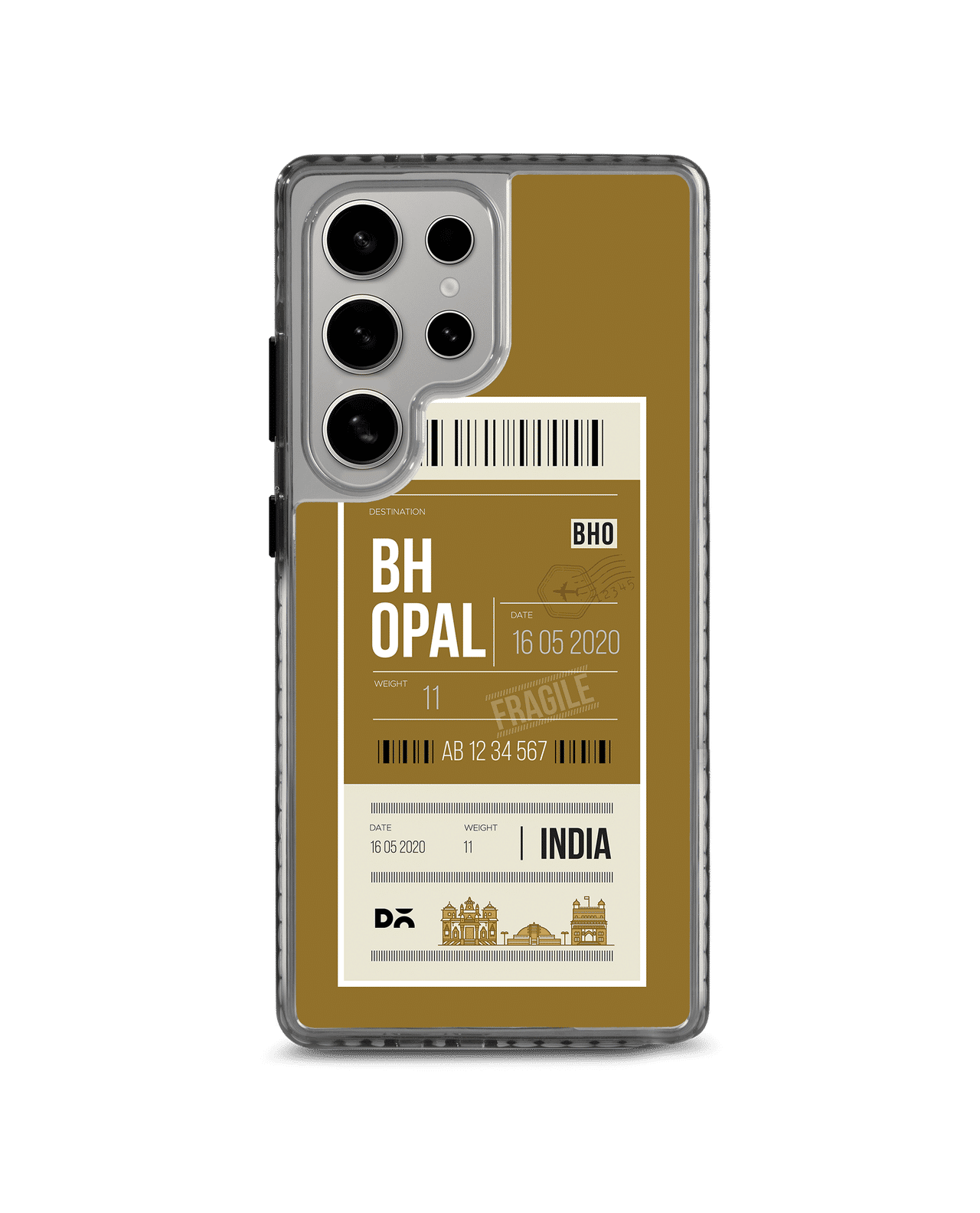 Bhopal City Tag Stride 2.0 Case Cover For Samsung Galaxy S25 Ultra