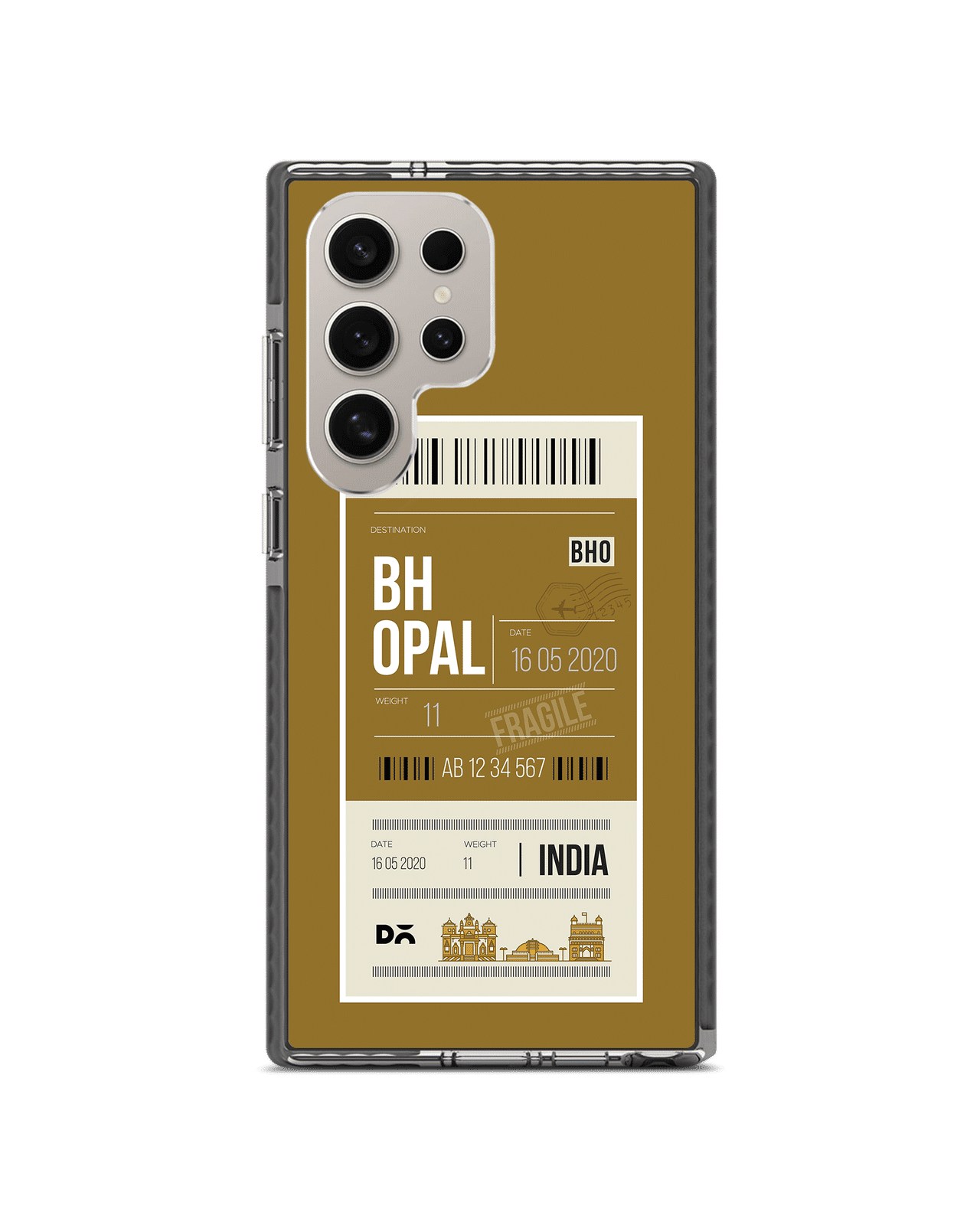 Bhopal City Tag Stride 3.0 Magnetic Case Cover For Samsung Galaxy S24 Ultra
