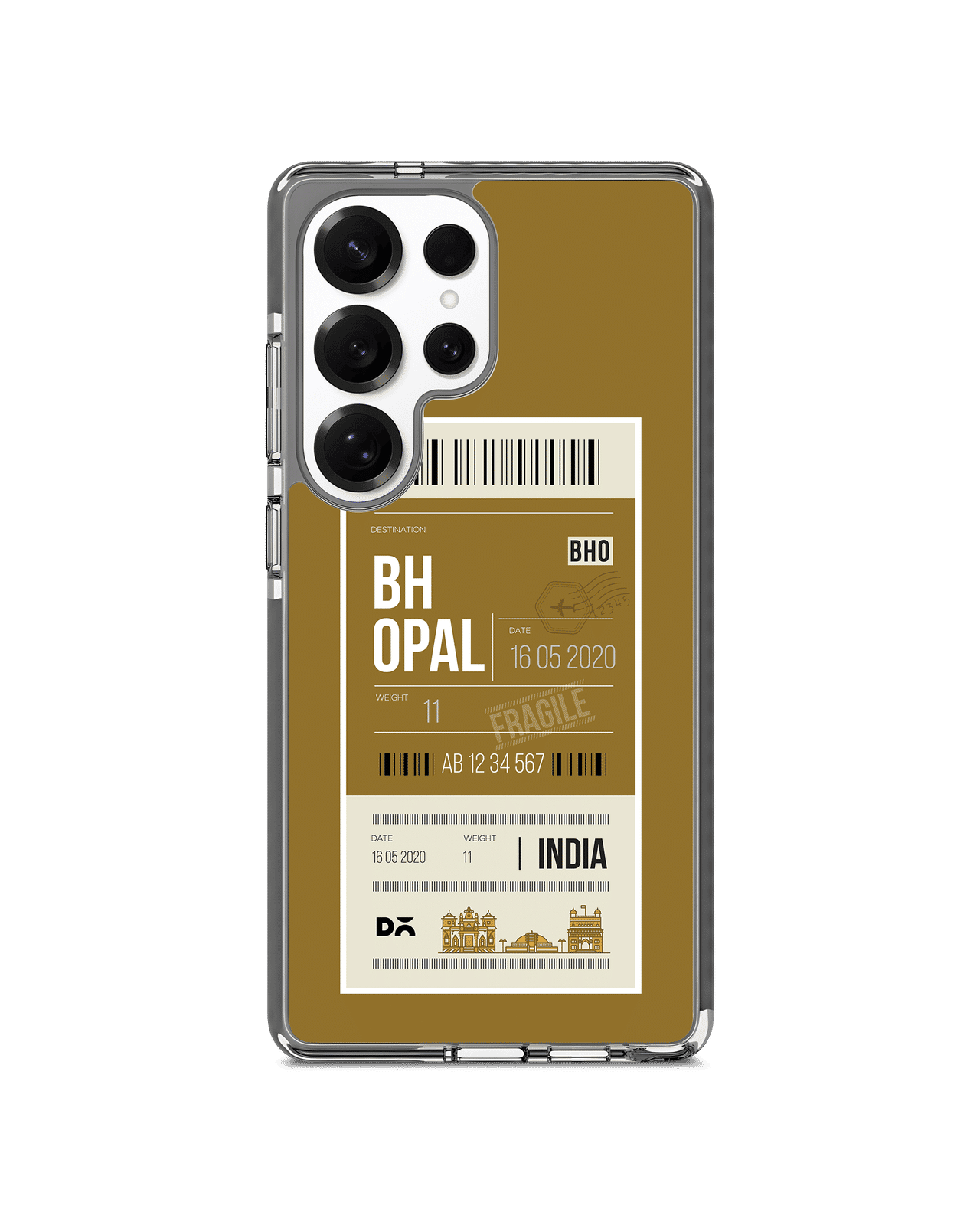 Bhopal City Tag Stride 3.0 Magnetic Case Cover For Samsung Galaxy S25 Ultra