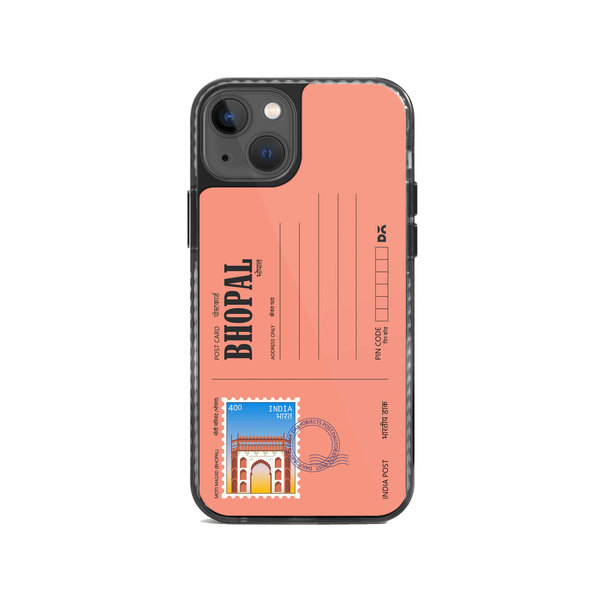 

DailyObjects Bhopal Moti Masjid Postcard Stride 2.0 Case Cover For iPhone 14