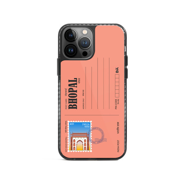 

DailyObjects Bhopal Moti Masjid Postcard Stride 2.0 Case Cover For iPhone 15 Pro Max