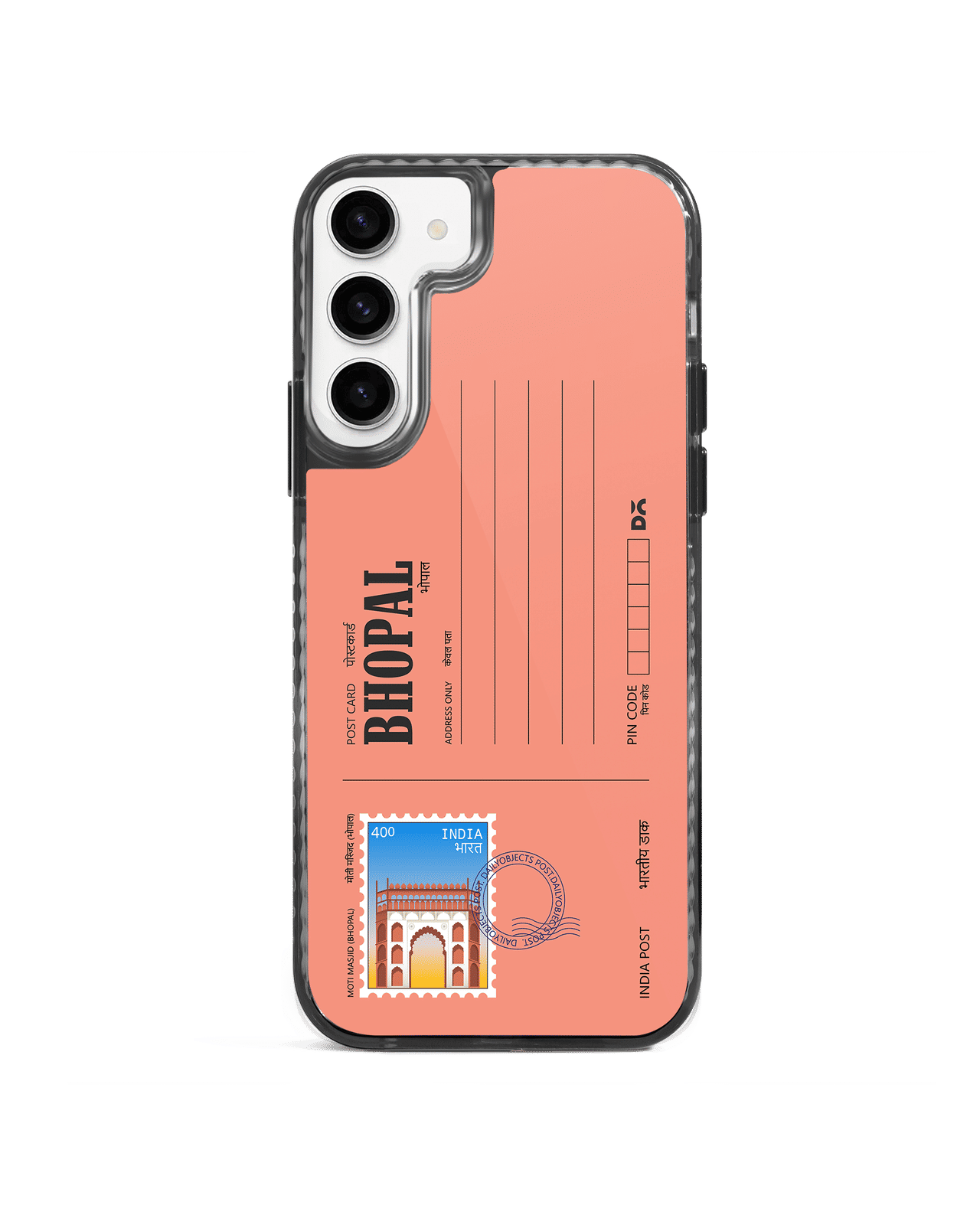 Bhopal Moti Masjid Postcard Stride 2.0 Case Cover For Samsung Galaxy S23 Plus