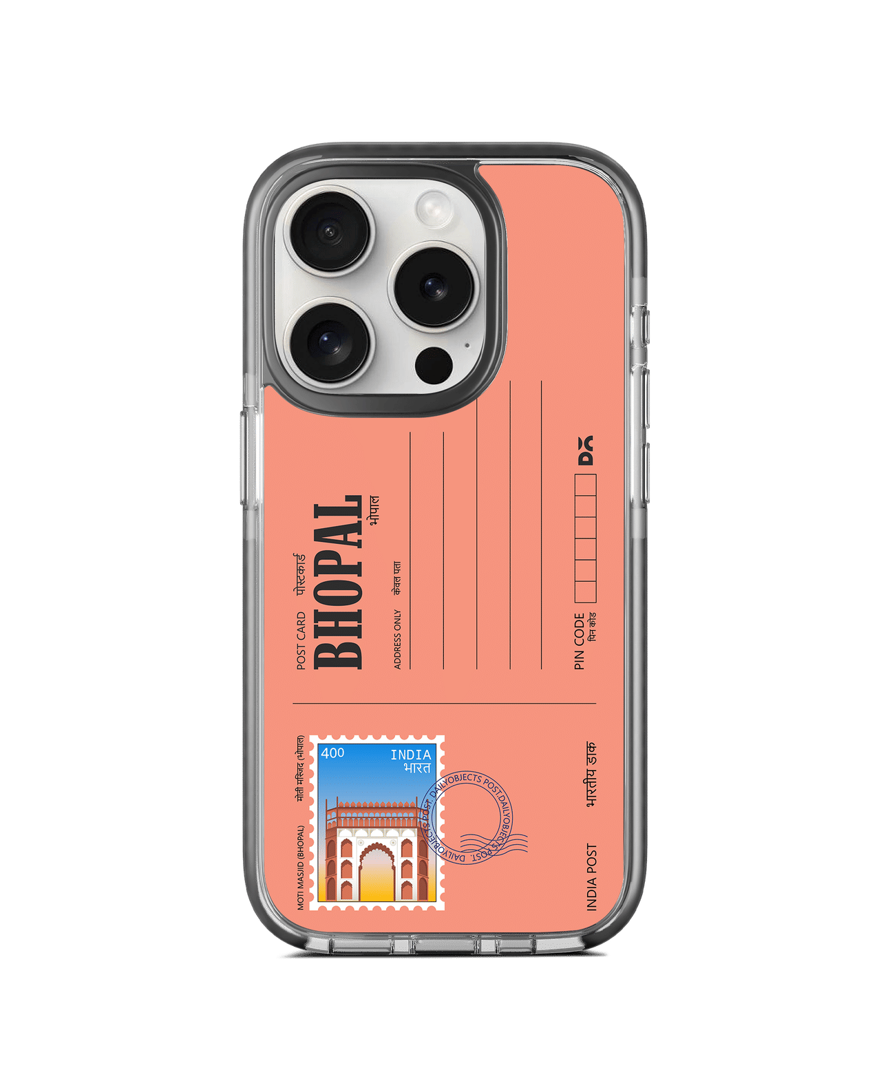 Bhopal Moti Masjid Postcard Stride 3.0 MagSafe Case Cover For iPhone 13 Pro