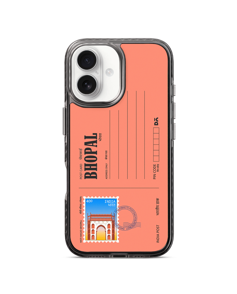 Bhopal Moti Masjid Postcard Stride 3.0 MagSafe Case Cover For iPhone 16 Plus