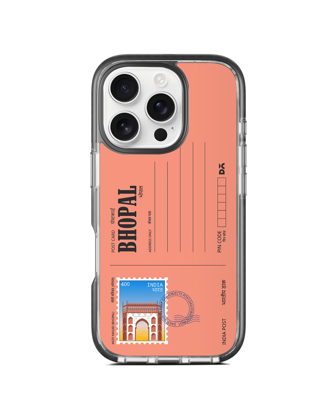 Bhopal Moti Masjid Postcard Stride 3.0 MagSafe Case Cover For iPhone 16 Pro Max