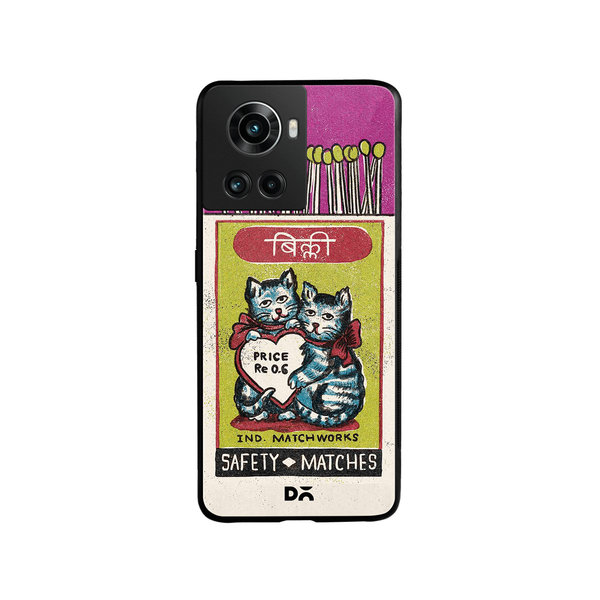 

DailyObjects Billi Matchbox Glass Case Cover For OnePlus 10R
