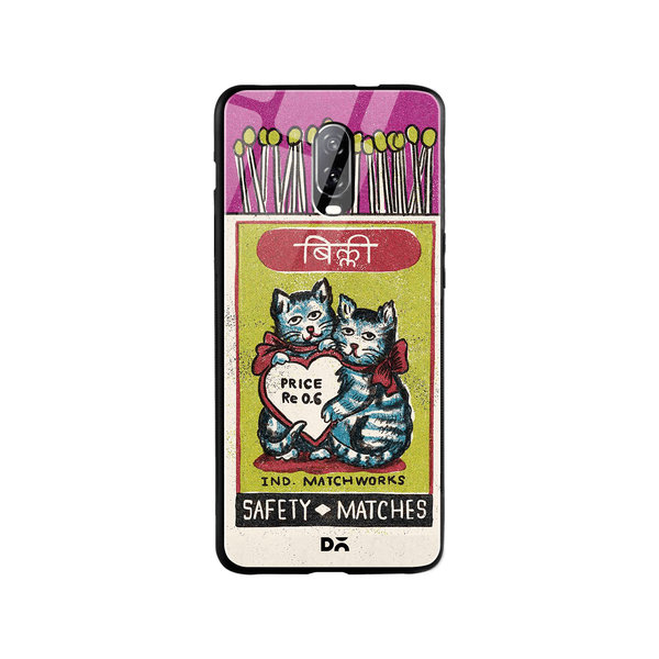 

DailyObjects Billi Matchbox Glass Case Cover For OnePlus 7