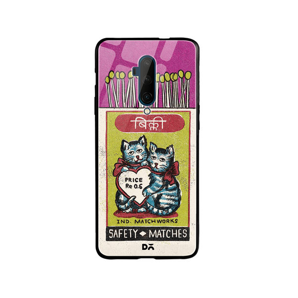 

DailyObjects Billi Matchbox Glass Case Cover For OnePlus 7T Pro