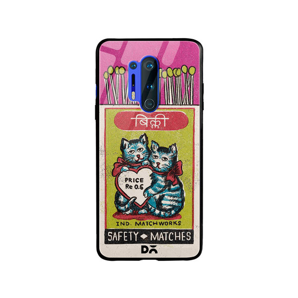 

DailyObjects Billi Matchbox Glass Case Cover For OnePlus 8 Pro