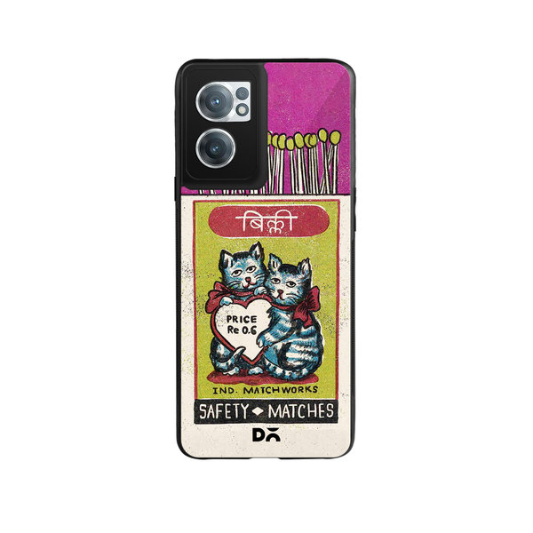 

DailyObjects Billi Matchbox Glass Case Cover For OnePlus Nord CE 2