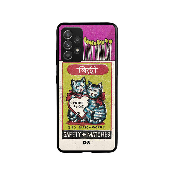 

DailyObjects Billi Matchbox Glass Case Cover For Samsung Galaxy A53