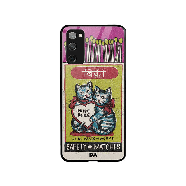 

DailyObjects Billi Matchbox Glass Case Cover For Samsung Galaxy S20 FE